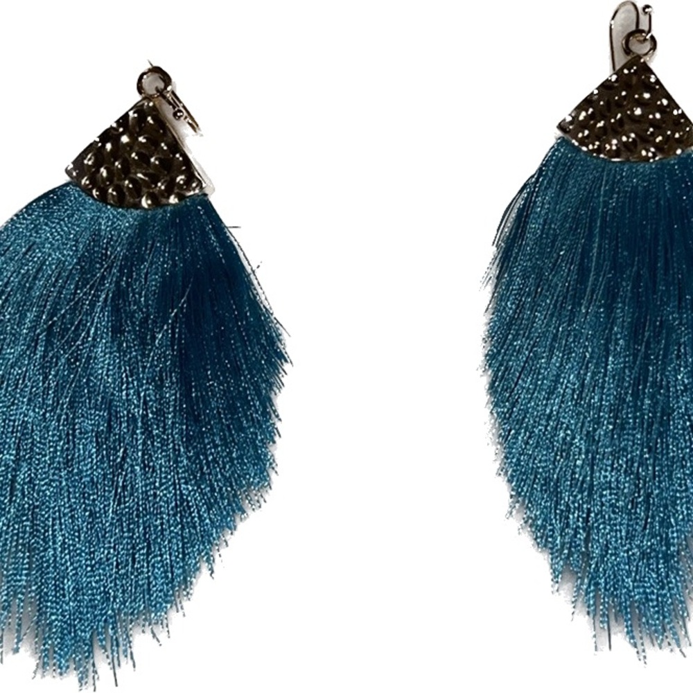 Bohemian fan earrings